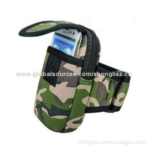 Neoprene fabric arm holder, it's convenient for sporting/personal organizer/OEM designs are welcome